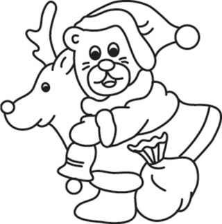 Ours 05 - Coloriages animaux - Coloriages - 10doigts.fr