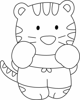 Ourson 10 - Coloriages animaux - Coloriages - 10doigts.fr