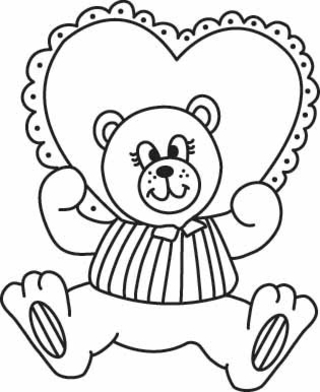 Ourson 15 - Coloriages animaux - Coloriages - 10doigts.fr
