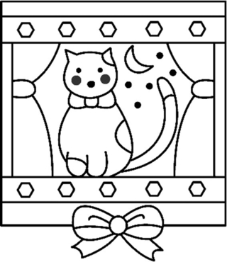 Chat 04 - Coloriages animaux - Coloriages - 10doigts.fr