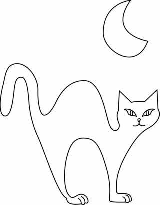 Chat 31 - Coloriages animaux - Coloriages - 10doigts.fr