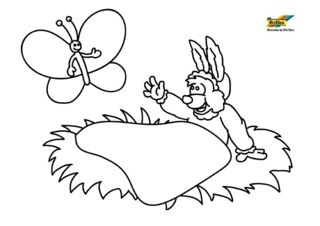 Lapin 82 - Coloriages animaux - Coloriages - 10doigts.fr