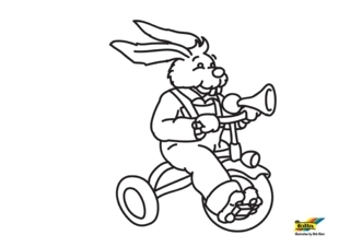 Lapin n49 - Coloriages animaux - Coloriages - 10doigts.fr