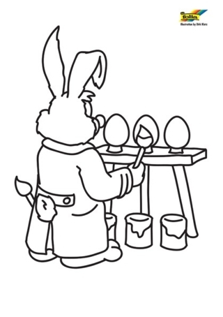 Lapin n53 - Coloriages animaux - Coloriages - 10doigts.fr