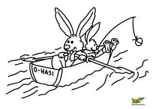Lapin n86 - Coloriages animaux - Coloriages - 10doigts.fr