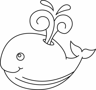 Baleine 01 - Coloriages animaux - Coloriages - 10doigts.fr