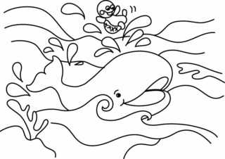 Baleine 04 - Coloriages animaux - Coloriages - 10doigts.fr
