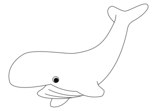 Baleine 08 - Coloriages animaux - Coloriages - 10doigts.fr