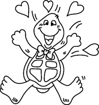 Tortue 02 - Coloriages animaux - Coloriages - 10doigts.fr
