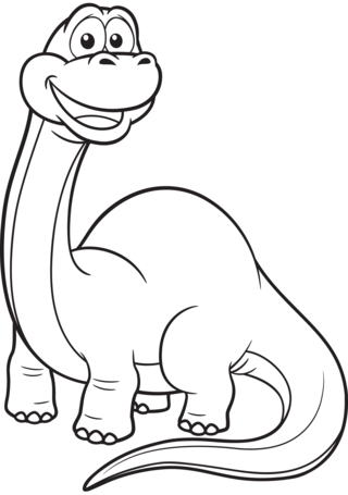 Dinausores1 - Coloriages dinosaure - Coloriages - 10doigts.fr