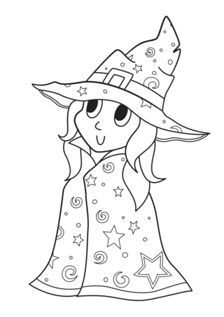 Halloween 64 - Coloriages fêtes - Coloriages - 10doigts.fr