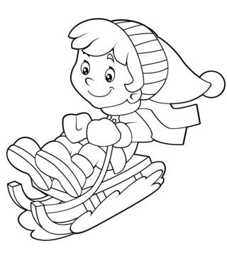Noel 28 - Coloriages fêtes - Coloriages - 10doigts.fr