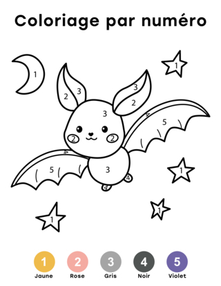 Halloween 91 - Coloriages jeu - Coloriages - 10doigts.fr