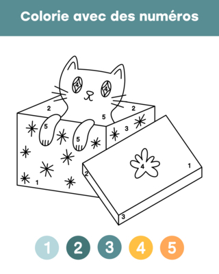 Noel 83 - Coloriages jeu - Coloriages - 10doigts.fr