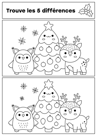 Noel 73 - Coloriages jeu - Coloriages - 10doigts.fr