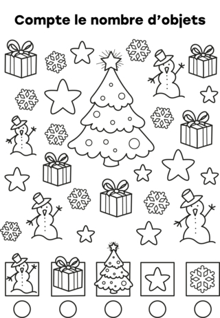 Noel 80 - Coloriages jeu - Coloriages - 10doigts.fr