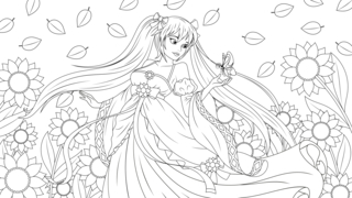 Manga 3 - Coloriages manga - Coloriages - 10doigts.fr