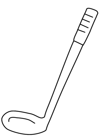 Sport golf 02 - Coloriages sport Jeux Olympiques - Coloriages - 10doigts.fr