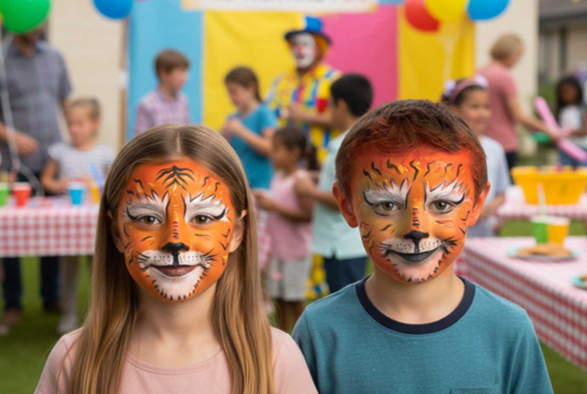 Maquillage créatif pour enfants - Anniversaire créatif - 10doigts.fr