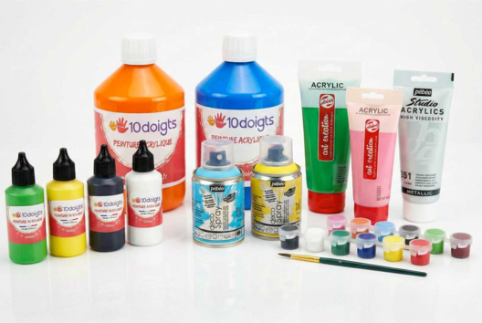 Peinture acrylique - Peintures - 10doigts.fr