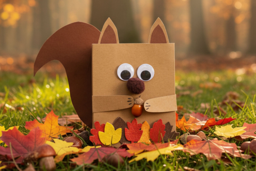 Activite Ecureuil Automne Enfant - Activités manuelles Automne - 10doigts.fr - 2