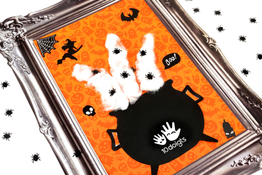 activité enfant halloween cadre - Activités manuelles Halloween - 10doigts.fr