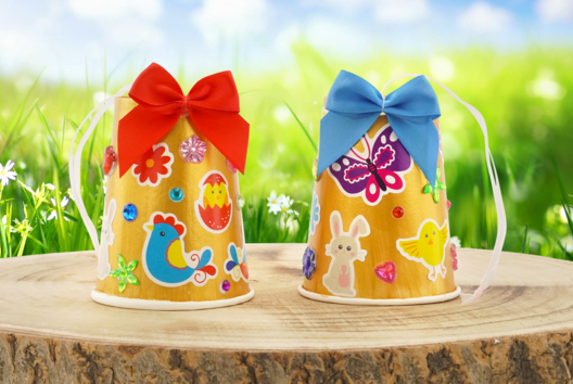 Cloches de Pâques avec des gobelets - Tutos Pâques - 10doigts.fr
