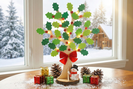 arbre de noël DIY enfants - Activités manuelles bricolages de Noël - 10doigts.fr