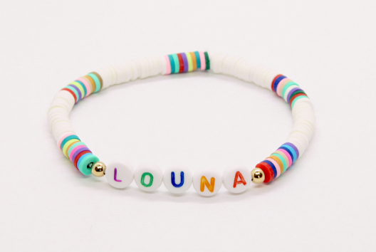 Bracelet avec des perles Heishi - Tutos créations de Bijoux – 10doigts.fr - 2