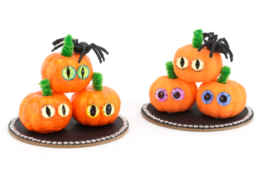Mini citrouilles d'Halloween - Tutos Halloween – 10doigts.fr - 2