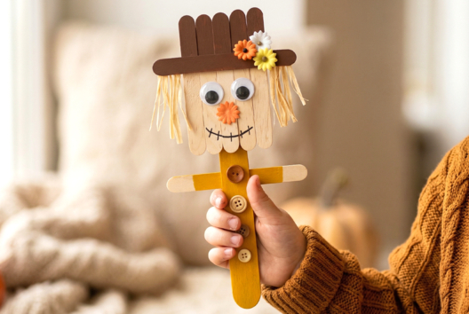 DIY épouvantail activité automne - Activités manuelles Automne - 10doigts.fr