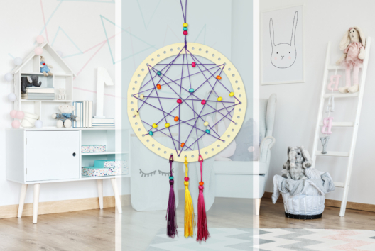 kit attrape-reves enfant - Activités manuelles Déco maison DIY - 10doigts.fr