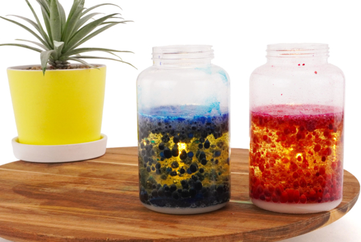 lampe a lave recette - Activités manuelles jeux - 10doigts.fr - 2