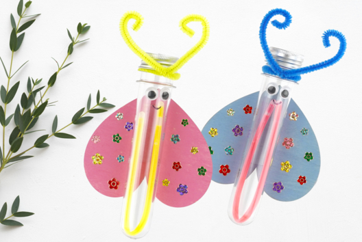 luciole veilleuse enfants DIY - Activités manuelles animaux - 10doigts.fr - 2