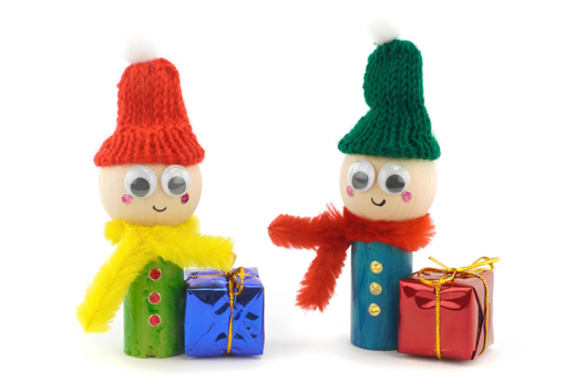 lutins Noël DIY enfants - Activités manuelles bricolages de Noël - 10doigts.fr - 2