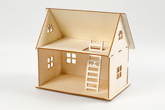 Maquettes en bois - Maquettes et constructions - 10doigts.fr