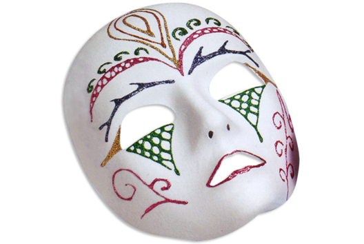 Masques à décorer - Tutos Carnaval - 10doigts.fr