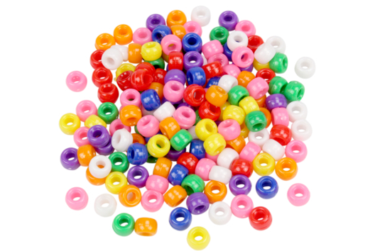 Perles à gros trous : l’initiation facile à la création de bijoux - Perles - 10doigts.fr