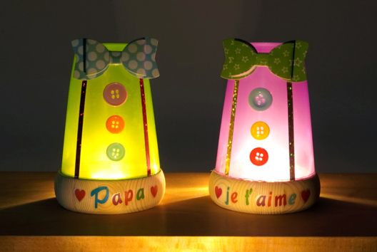 photophore chemise cadeau fête des pères DIY - Activités manuelles fête des pères - 10doigts.fr - 2