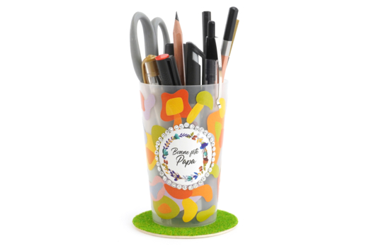 Pot à crayons "Bonne fête" - Tutos Fête des Pères – 10doigts.fr - 2