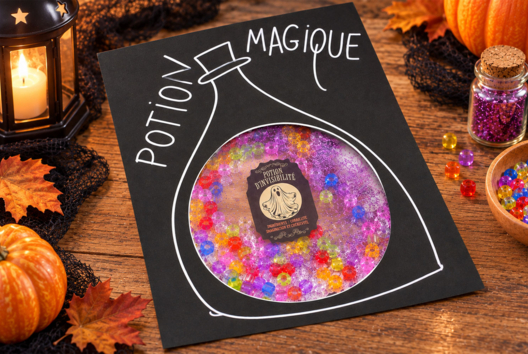 Potion de sorcière - Activités manuelles Halloween - 10doigts.fr