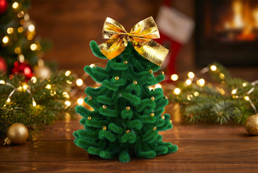 sapin diy - Activités manuelles Noël - 10doigts.fr - 2