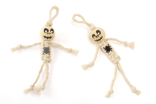 squelette porte clés halloween DIY - Activités manuelles Halloween - 10doigts.fr - 2