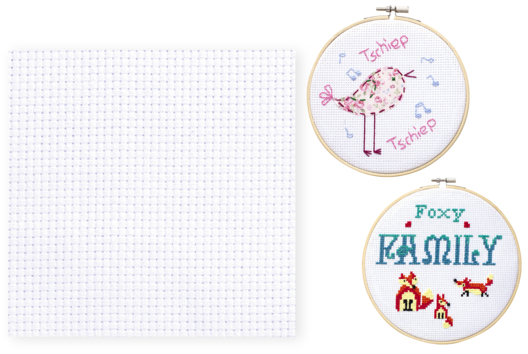 Tambours et toiles à broder - Accessoires Mercerie - 10doigts.fr
