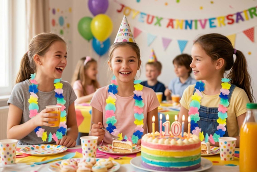 tuto collier hawaien - Activités manuelles Carnaval, Mardi gras - 10doigts.fr