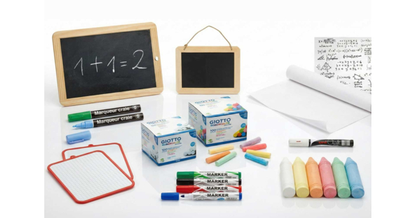 Tixlux 12 pièces craie sans poussière pour enfants, craies non toxiques pour tout-petits, craie lavable avec support pour tableau noir dessin écriture