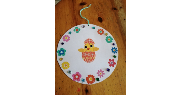 Petit poussin par Antoine (5 ans)- 10doigts.fr