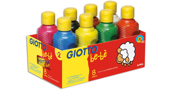 Gouaches en tube - 10 couleurs - Peinture gouache liquide - 10 Doigts