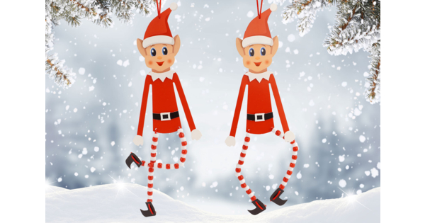 Kit Lutin Farceur De Noël – 22 Accessoires Miniatures Pour Maison De Poupée 1:12 – Pâtisserie Et Déco De Fête