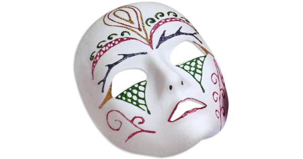 Masques décoré avec un stylo 3D - Tutos Carnaval - 10 Doigts